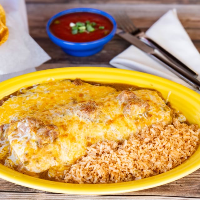 Burrito Enchilada-Style.